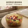 Plato de Frutas de Lujo Ligero con Diseño Floral para Uso Doméstico en Sala de Estar con Borde Dorado, Alto Valor Estético, Gran Capacidad, Bol de Plástico para Ensaladas, Snacks y Dulces, Venta al por Mayor