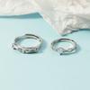 Anillo de Pareja de Princesa y Caballero Anillo de Pareja Simple de Diseño Original Coreano para Mujer AliExpress Día de San Valentín