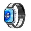 Adequado para Pulseira de Relógio Huawei Fit 4 Pro, Pulseira de Relógio de Metal com Três Contas, Pulseira de Relógio de Aço Inoxidável Fit 4 Pro, Versão de Cor Mista