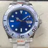 Rolex 126622 Gris Luminoso Calendario Correa de Caucho 40mm Automático Mecánico Reloj de Lujo para Hombre