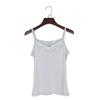 Liquidación de Tallas Descontinuadas: Camisola 100% Seda, Tejido de Seda de Morera, Chaleco de Encaje Reversible para Mujer