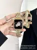 Pulseira de relógio metálica brilhante de duas fileiras 22mm de liberação rápida para Samsung Huawei gt4/5Watch 6/5/4/A