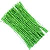 Palillo para el pelo de purpurina mixto de diez colores DIY palillo para el pelo de purpurina palo retorcido para la raíz del pelo árbol de Navidad hecho a mano creativo niños 100 raíces/juego