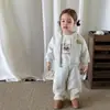 Zhe Li Ropa Infantil Conjunto de Sudadera de Forro Polar para Niñas Ropa con Capucha para Deportes de Invierno Pantalones de Chándal Ropa para Bebé
