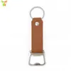 Em estoque abridor de garrafa chaveiro cowband abridor de garrafa de cerveja aço inoxidável abridor de lata chaveiro presente