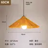 Lanternas de bambu trançado, lustres estilo chinês para restaurantes e salas de jantar, luminárias de palha e rattan trançado vintage para salas de chá e restaurantes de hot pot