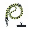 Goma para cordón de teléfono móvil de 10 mm de grosor, cuerda ajustable en diagonal, clip para teléfono móvil, cordón anti-pérdida, cordón para cuello