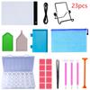 Comercio exterior Set de herramientas de pintura de diamantes A4 placa de iluminación mesa de copiado de transmisión de luz bolígrafo de perforación de puntos kit de pegamento Kit Kit