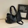 Bolsos de nicho coreanos para mujer 2026 nuevo modelo bolsa cruzada versátil de gran capacidad bolso de hombro informal tipo tote