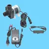 Bomba Sumergible CC 12V Micro Alto Rendimiento Ajustable Pequeña Bomba de Agua sin Escobillas Puerto de 1/2 Pulgada Bomba para Lavado de Cabello Bomba Booster