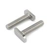 Tornillo en T de acero inoxidable 304, tipo T, sin dientes, con cabeza cuadrada, M8, para ranura de accesorios fotovoltaicos