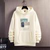 Outono plus size Moletom Pesado com Capuz Masculino Espessado Solto Emagrecimento oversize Jaqueta Pilling Top Estudante