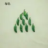Simulación de Chile Pequeño Fruta y Verdura Mini Accesorios Serie Props Fotografía Niños Suministros de Enseñanza en Stock Alto Artificial