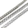 Atacado de fábrica galvanoplastia Zircônia branca corrente de garra Acessórios de joalheria corrente de diamante acessórios para malas sapatos roupas