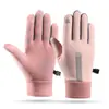 Luvas Quentes de Inverno para Homens e Mulheres, à Prova de Vento, Impermeáveis, Antiderrapantes, Forradas com Lã, Resistentes ao Frio, Compatíveis com Tela de Toque, Recomendação Popular