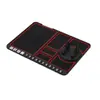 Tapete Antiderrapante Rotativo Criativo Multifuncional para Carro Placa de Estacionamento Temporário para Celular Suporte para Celular Placa de Número de Armazenamento Rotativo