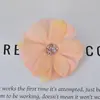 Cabeza de Flor de Crisantemo Pequeña, Margarita Pequeña DIY Hecha a Mano Flor Artificial, Flor Falsa, Accesorios Retro para el Cabello, Pasador, Decoración de Ropa, Accesorios para Disparos
