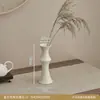 Jarrón de Cerámica Estilo Medieval Arreglo Floral Adornos Lujo de Gama Alta Nicho Sala de Estar Mesa de Comedor Lujo Accesible Jarrón de Bambú Recipiente de Cerámica para Flores