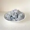 Difusor de Pedra de Cristal Ornamento de Pedra para Casa Branco Verde Rosa Roxo Azul Recipiente de Pedra Triturada Fluorita Original Pedra de Cristal Aromática Sem Chama
