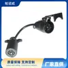 Conector de Remolque Personalizado Convertidor Americano de 7 Pines a Europeo de 7 Pines Sin Sistema de Separación de Luz de Freno de Dirección