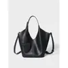 Bolso Tote Coreano de Nicho de Gran Capacidad para Mujer 2026 Nuevo Modelo Bolso Cesta Cruzado de Piel Genuina Bolso de Mano Más Vendido