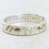 Europeo y Americano Transfronterizo Nuevo perteneces entre las flores silvestres Anillo de Diente de León Simple