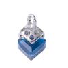 Moda simples tridimensional 6 MM pequeno quadrado pingente de cristal handmade roupas acessórios acessórios acessórios da liga acessórios venda por atacado