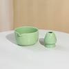 Fornecimento Exclusivo Transfronteiriço de Novo Tigela de Matcha Flor de Cerejeira Estilo Japonês com Bico, Batedor de Chá Rosa de Cerâmica, Ferramenta para Preparo de Chá, Amazon