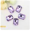 Modelo de cor de mahjong retangular octogonal de fundo afiado completo em forma de strass para celular beleza broca de bastão de broca