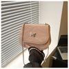 Bolso Cruzado de Diseño Nicho Estilo Coreano 2024 Otoño Nueva Moda Casual Moderno Plisado Cadena Cruzado Viajero