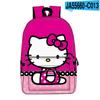 Mochila Nueva para Gato Transfronteriza 3D Gran Capacidad Mochila Totalmente Estampada Gato Hello Kitty