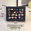 Marco de Exhibición de Insignias Caja de Almacenamiento para Colección de Broches Metálicos Marco de Fotos Estante para Colección de Sellos de Medallas Barra de Fieltro Tablero Conmemorativo
