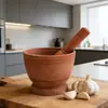 Mortero de Ajo para el Hogar, Mortero Medicinal Creativo, Gadget de Cocina, Molinillo de Polvo para Alimentos y Medicamentos, Venta al por Mayor