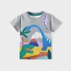 Verano 2025 Nueva Camiseta Infantil para Niños Camiseta de Manga Corta para Niños Camiseta de Verano para Niños Tops de Manga Corta Tops para Niños