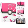 Álbum de Cartas Pokemon 4 Ranuras 9 Compartimentos Pokemon Cuero Colección Álbum Transfronterizo Dropshipping Tarjeta Cremallera Almacenamiento Álbum Bolsa