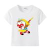 Ropa Sun Wukong Camiseta de manga corta para niño Ropa de algodón para niño Ropa de verano bonita Camiseta de verano Tops para niño