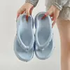 Chanclas de Goma EVA con Suela Gruesa Modelo Nuevo 2026 para Mujer, Calzado de Verano para Exteriores, Estilo de Gama Alta, que Aumentan la Altura, Versátiles, Zapatillas de Moda Ins al por Mayor