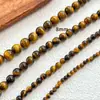 [Olho de Tigre Amarelo] Pedra Natural Cristal Novo Chinoiserie Pulseira de Contas DIY Feita à Mão Material para Pulseira Acessórios de Contas Soltas