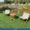 Mobiliário de Exterior, Bar de Jantar com Música ao Ar Livre, Cafeteria e Loja de Chá com Leite, Cadeiras de Bar de Madeira Maciça, Mesas e Cadeiras Criativas para Pátio de Vila B&B