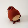 Gorro para Bebé Recién Nacido Estilo Primavera y Otoño Gorro de Mago para Bebé Sombrero para Bebé Niño y Niña Bonito Sombrero con Orejas para Protección de Bebé