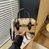 Estilo Coreano Moda de Nicho Simple Bolso de Mano Tipo Almohada Bolso Boston para Viajes Diarios Bolso Cruzado de Hombro Único Casual