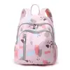 Bolsa de Maternidad Jingqi Capacidad Pequeña Bolsa para Madre y Bebé Mochila para Bebé para Salir con el Bebé Mochila Casual Nueva Separación Seca y Húmeda