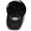 Boné de Baseball para Comércio Exterior Primavera e Verão Tecido Lavado Carta Antiga Bordada Boné Fashion Versátil Vintage Boné de Casal