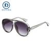 Dejiao 28031 Gafas de sol de moda nuevas con montura grande para mujer y hombre, gafas de moda retro, transfronterizas