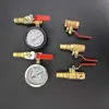 Válvula Infladora Aspiradora para Veículos Grandes Válvula de Segurança de Inflação Manômetro de Pressão de Óleo Pneu Estourado Interruptor Válvula de Alívio de Pressão Acessórios Alta Pressão