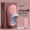 Zuecos Infantiles de Perro de Dibujos Animados para Niñas, Nuevo Estilo Verano 2026, Sandalias Cerradas Antideslizantes Transpirables de Suela Suave para Niños