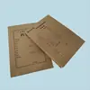 Bolsa de Documentos Grande de Papel Kraft Blanca Engrosada, Bolsa para Archivo de Bufete de Abogados con Impresión de Logo