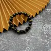 Pulsera de oro de arena de Vietnam imitación pixiu para hombre, pulsera de cuentas con proverbios de seis palabras, productos de bienestar en vivo, una generación de cabello