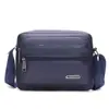 Comércio Exterior Transfronteiriço Bolsa de Ombro Masculina Bolsa Transversal de Tecido Oxford Impermeável Casual Moda Multi-camadas Zíper Grande Capacidade Cabelo