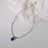 Colar de Aço Titânio, Corrente de Clavícula de Aço Inoxidável de Luxo Leve e Nicho, Acessório de Colar Minimalista Versátil Personalizado para Homens e Mulheres